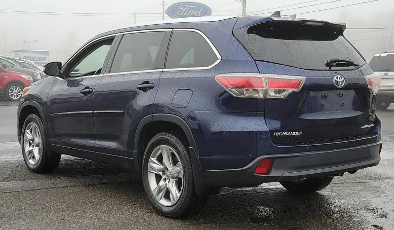 2014 Toyota Highlander Limited V6 full